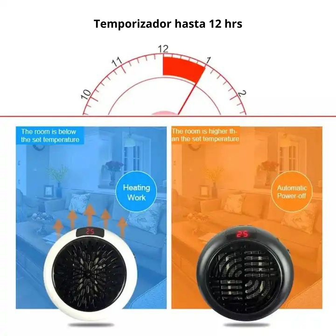 Mini Calefactor Wonder Heater Black - Inicio -  - WEB OFICIAL